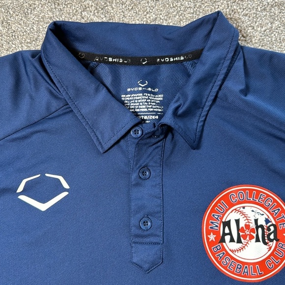 EVOSHIELD Maui Collegiate baseball club polo - Picture 4 of 7